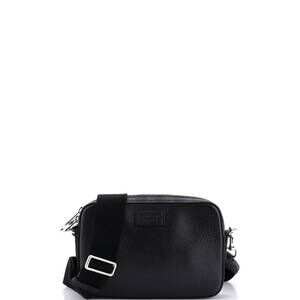 Gucci Small Crossbody Camera Bag Leather and GG Coated Canvas